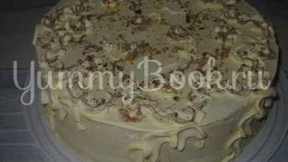 Торт бисквитный с безе