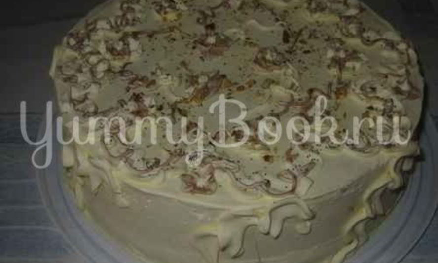 Рецепт торта бисквитного с безе