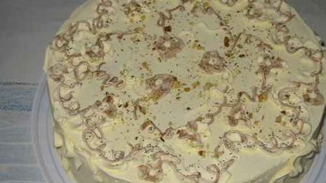 торт бисквитный с безе