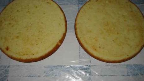 торт бисквитный с безе