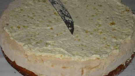 торт бисквитный с безе