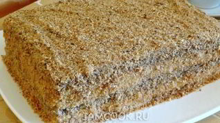 Торт Черное-белое