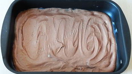 торт черное-белое