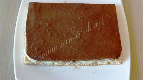 торт черное-белое