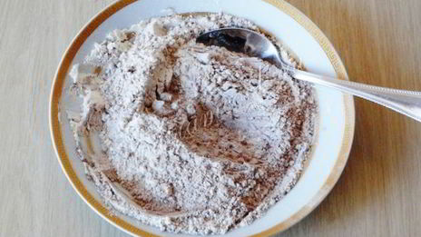 торт черное-белое