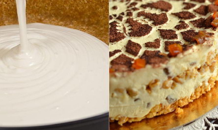 Рецепт торта из творога без выпечки