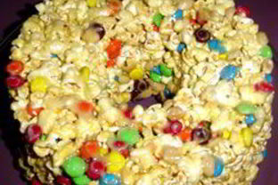 Торт из воздушной кукурузы