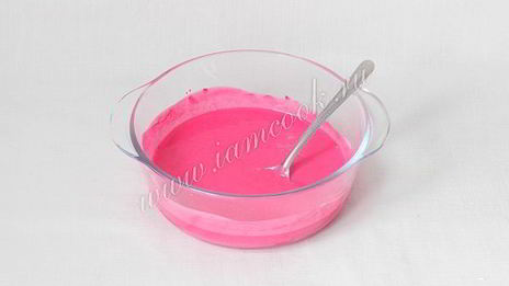 торт красный бархат с красителем