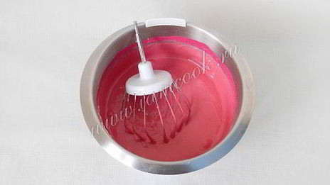 торт красный бархат с красителем