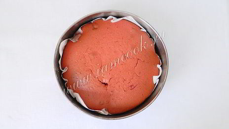 торт красный бархат с красителем