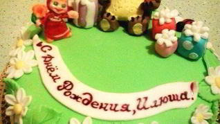 Торт Маша и Медведь