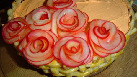 торт миллион алых роз