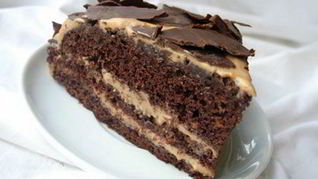 Торт Мокко с темным шоколадом