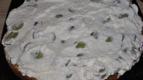 торт парадиз с манго и виноградом