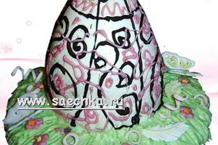 Торт Пасхальное яйцо