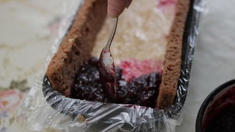 торт рождественское полено