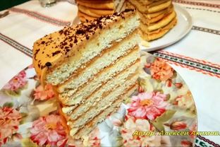 Торт Рыжик по-деревенски