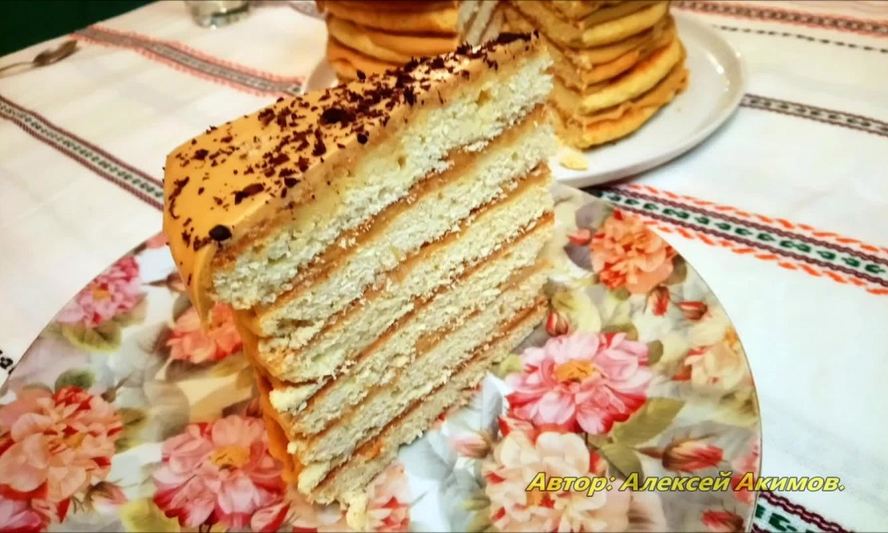 Рецепт торта рыжик по-деревенски