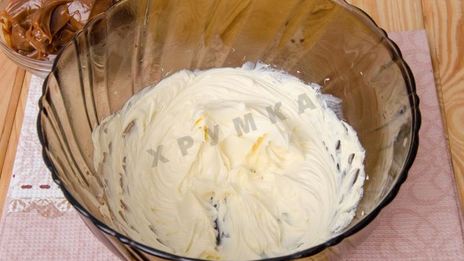 торт воздушный сникерс из песочного теста