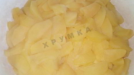 торт яблочный из песочного теста