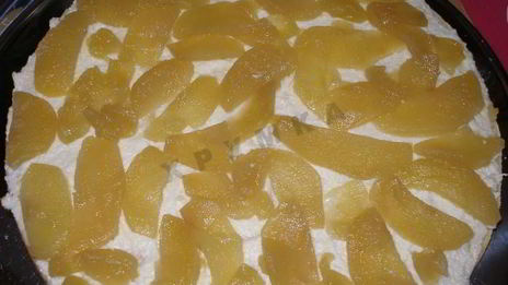 торт яблочный из песочного теста