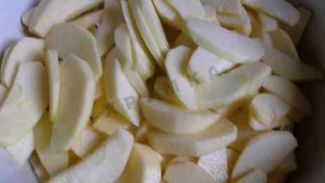 торт яблочный из песочного теста