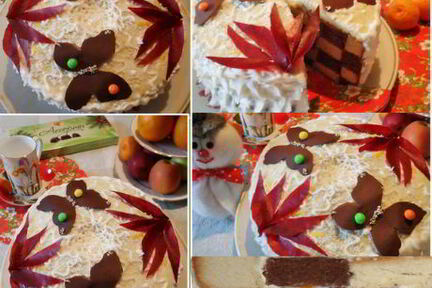 Торт Зимнее чудо