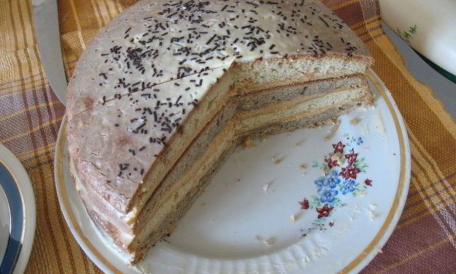 Рецепт торта злата