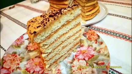 Торты со сгущенкой