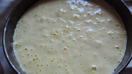 творожно-персиковый торт нежность