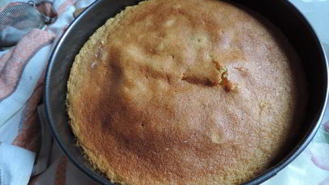 творожно-персиковый торт нежность