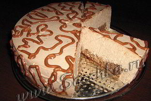 Творожный торт без выпечки