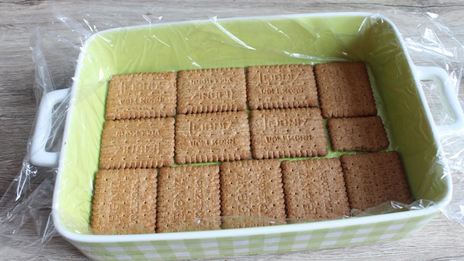 творожный торт с желатином печеньем без выпечки