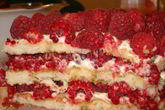 Ягодный торт с малиной