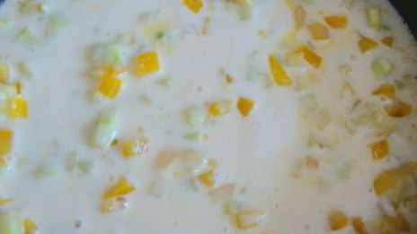 закусочный сырно-сливочный торт с курицей