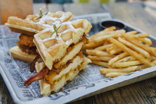 Картофельные вафли