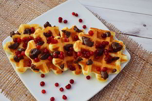 Творожные вафли