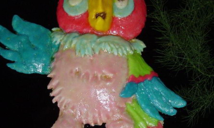 Рецепт выпечки из пресного теста попугай кеша