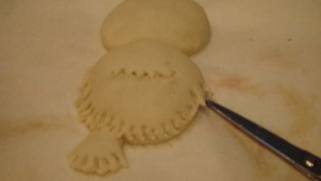 выпечка из пресного теста попугай кеша