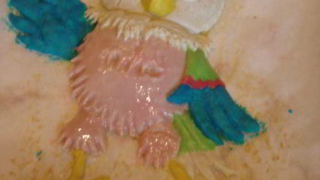 выпечка из пресного теста попугай кеша