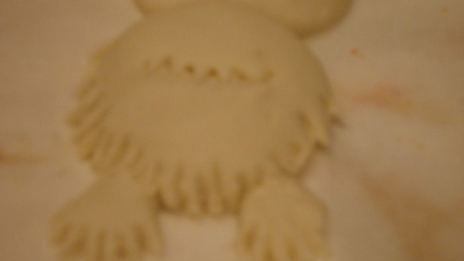 выпечка из пресного теста попугай кеша