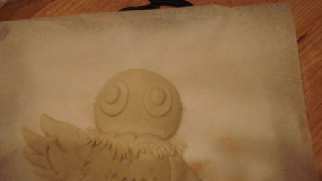 выпечка из пресного теста попугай кеша