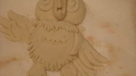 выпечка из пресного теста попугай кеша