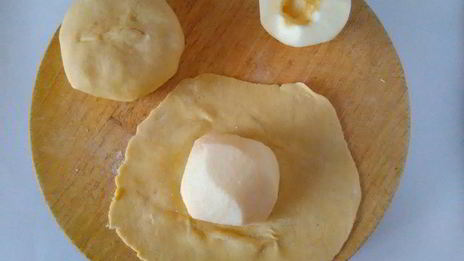 яблоки в тесте