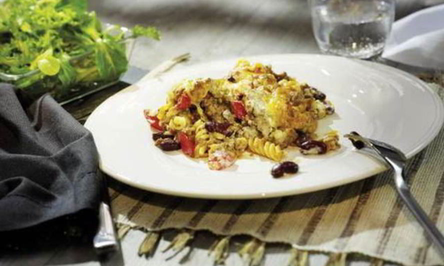 Рецепт американской макаронной запеканки