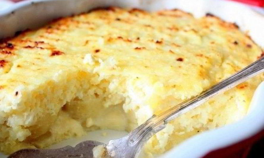 Рецепт банановой запеканки