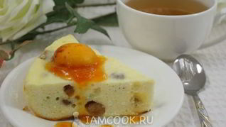 Детская творожная запеканка в мультиварке