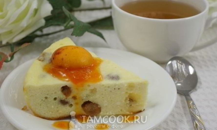 Рецепт детской творожной запеканки в мультиварке