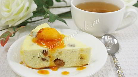 детская творожная запеканка в мультиварке