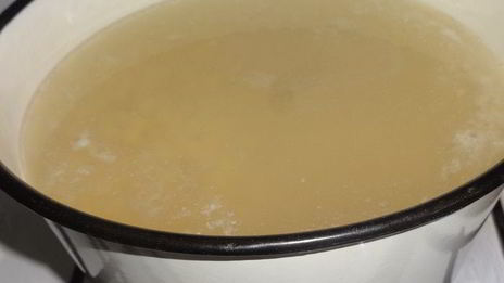 гороховая запеканка с брынзой и шпинатом